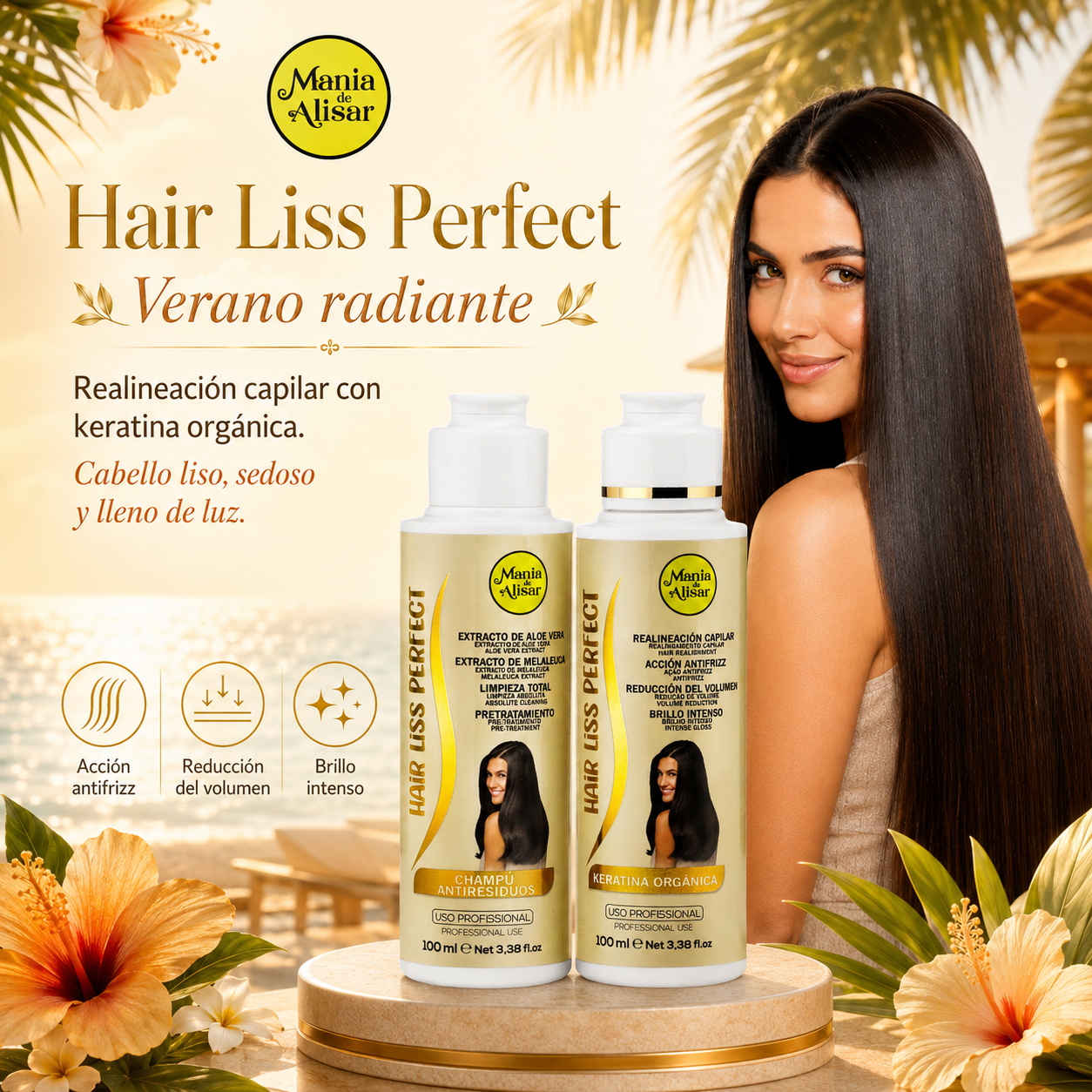 Alisados en Madrid — Kit de Alisado Hair Liss Perfect Mania de Alisar